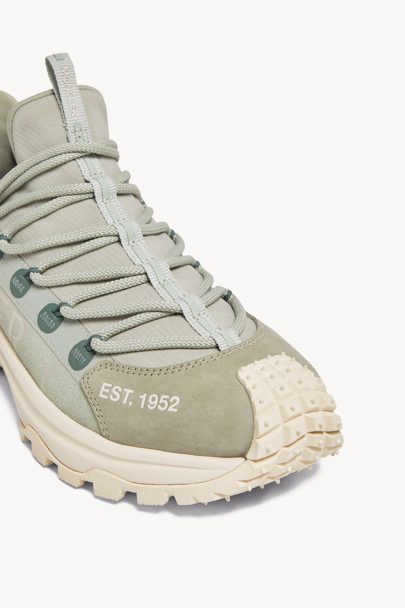 Sneakers Trailgrip Lite 2 en cuir et daim Femmes Vert D’Eau Moncler 3